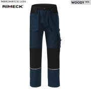 Pantaloni de lucru barbati Rimeck Woody W01, albastru marin