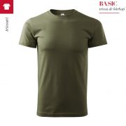 Tricou pentru barbati BASIC, culoare military