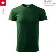 Tricou pentru barbati BASIC, culoare verde sticla