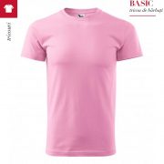 Tricou pentru barbati BASIC, culoare roz