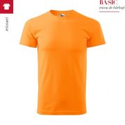 Tricou pentru barbati BASIC, tangerine orange