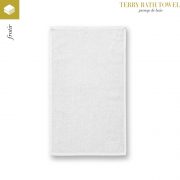 Terry Bath Towel, alb