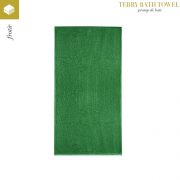 Terry Bath Towel, verde mediu
