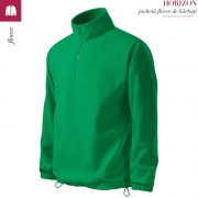 Jacheta fleece barbati, verde mediu, Horizon