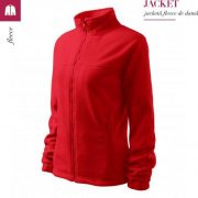 Jacheta rosu fleece de dama, Jacket