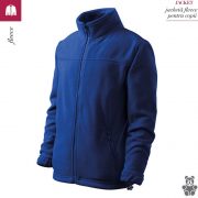 Jacheta albastru regal din fleece pentru copii, Jacket