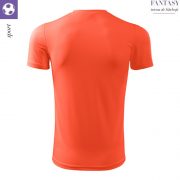 Tricou sport portocaliu neon barbati, Fantasy