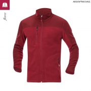 Jacheta rosie fleece, pentru barbati, Michael